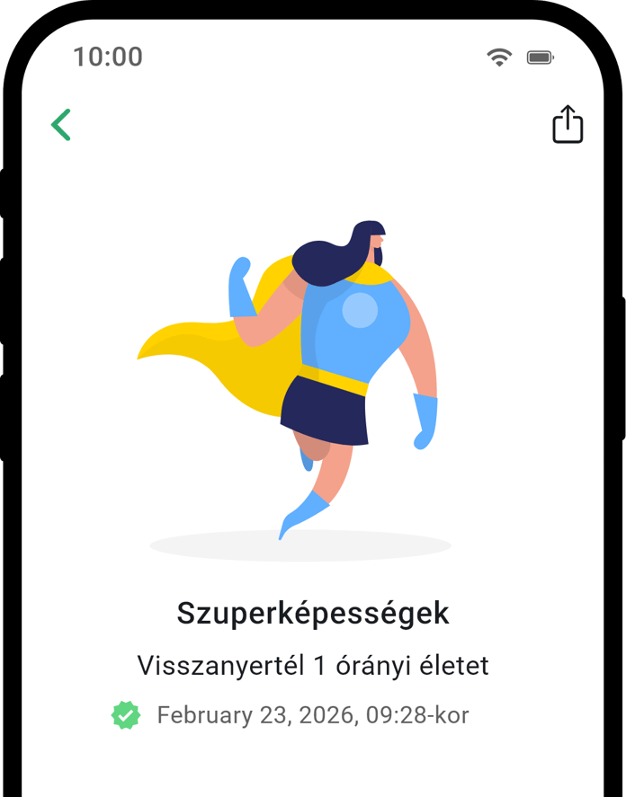 QuitNow app achievement detail screen
