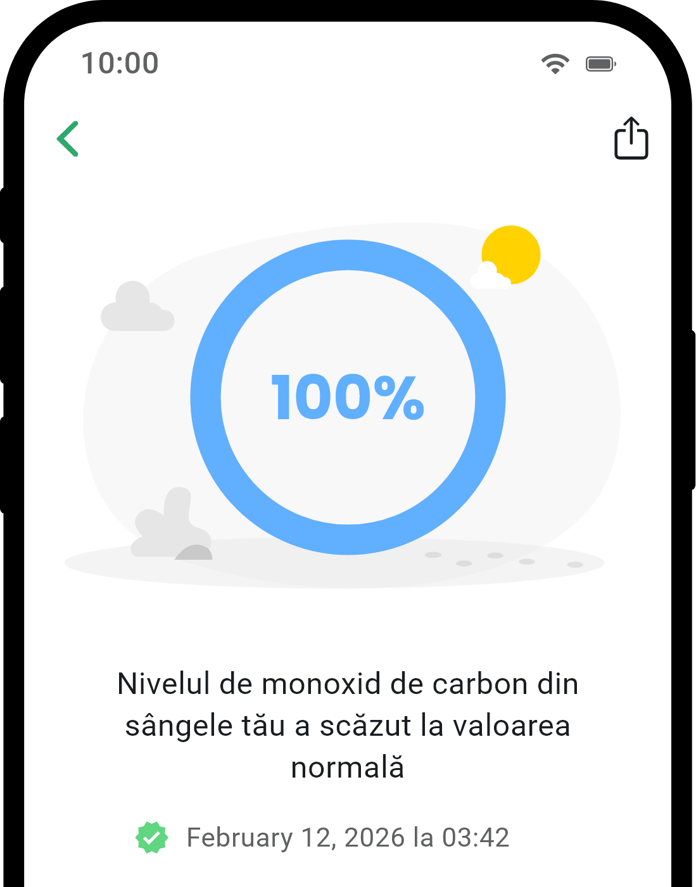 QuitNow app health detail screen
