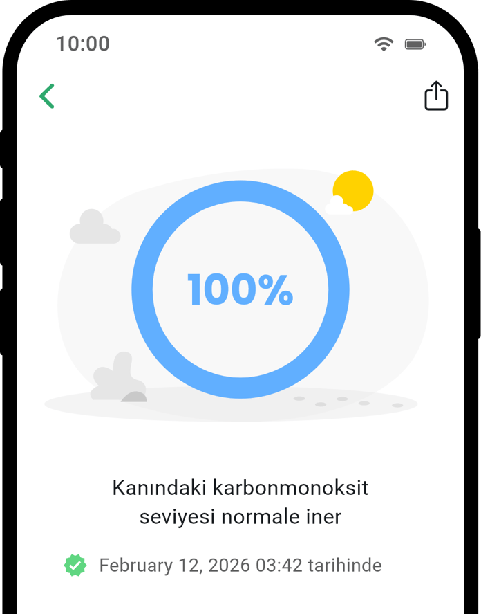 QuitNow app health detail screen